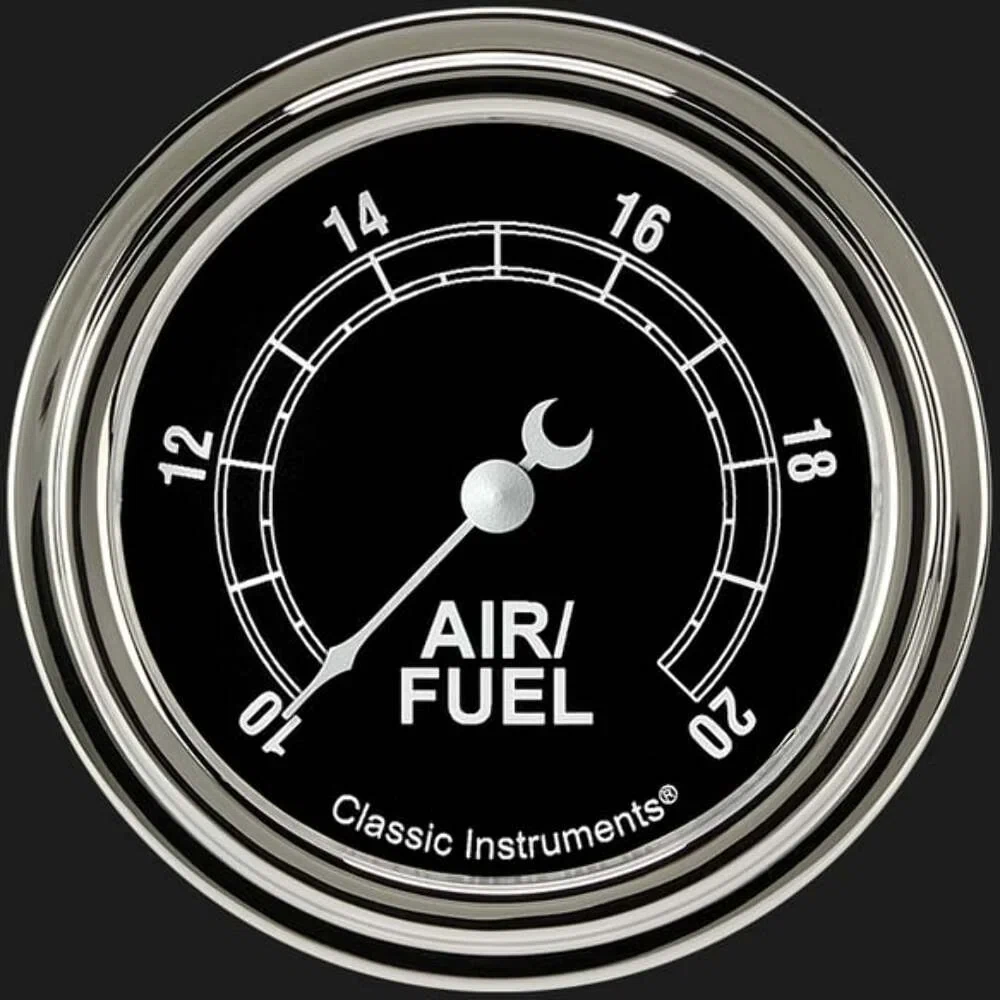 Traditional 2 5_8_ Air Fuel Ratio Gauge TR394SLF